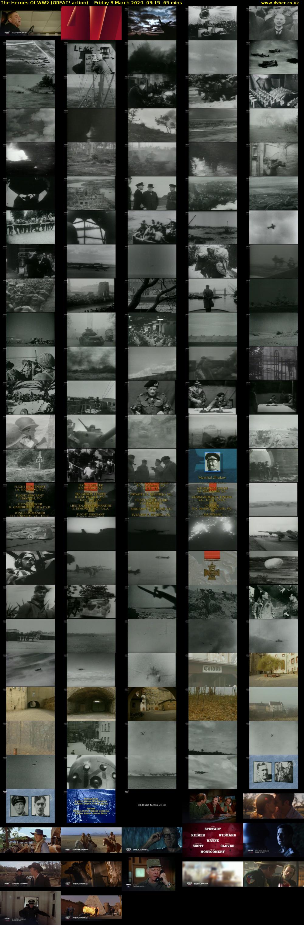 The Heroes Of WW2 (GREAT! action) Friday 8 March 2024 03:15 - 04:20