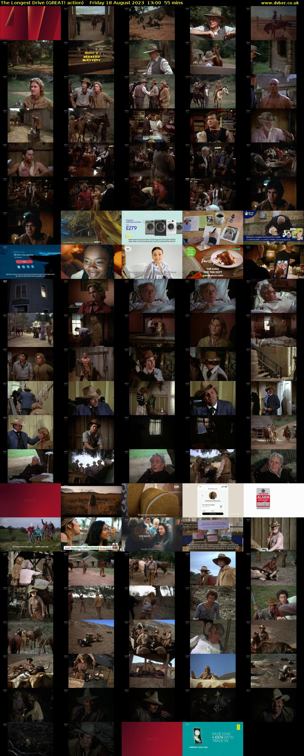 The Longest Drive (GREAT! action) Friday 18 August 2023 13:00 - 13:55
