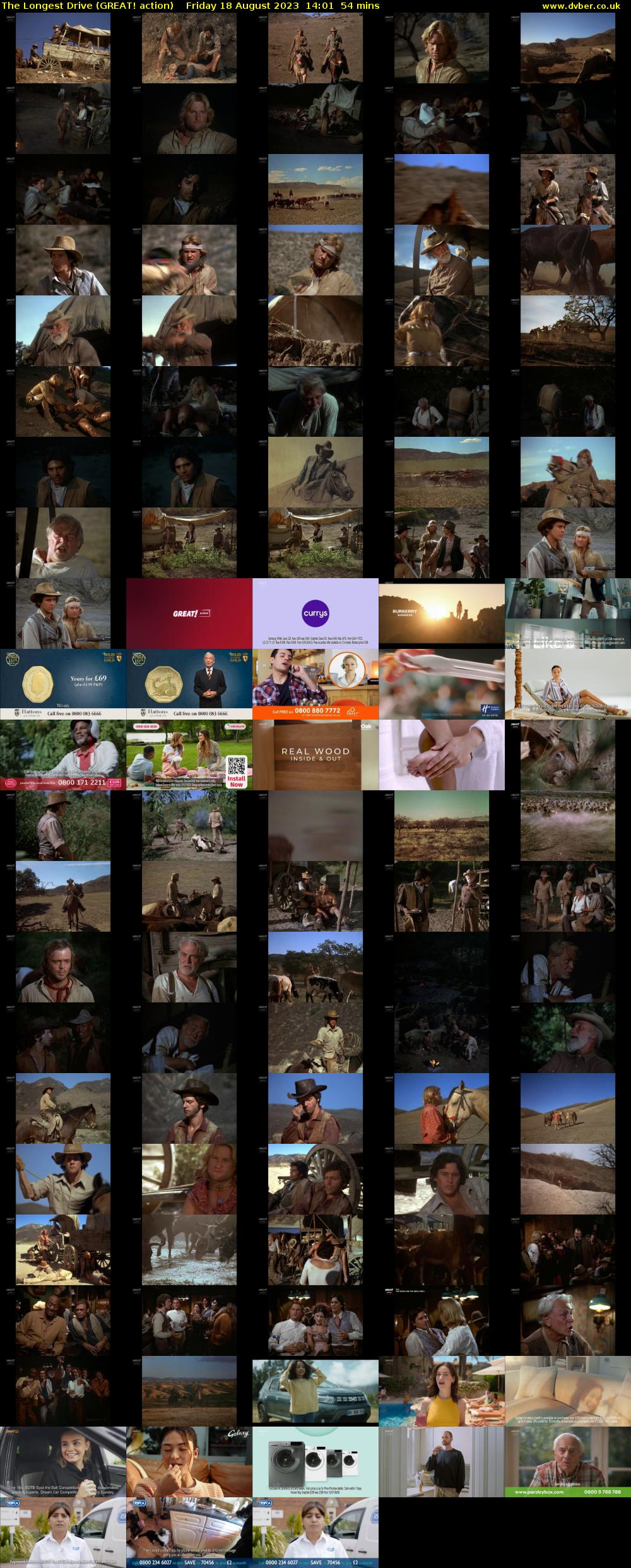The Longest Drive (GREAT! action) Friday 18 August 2023 14:01 - 14:55
