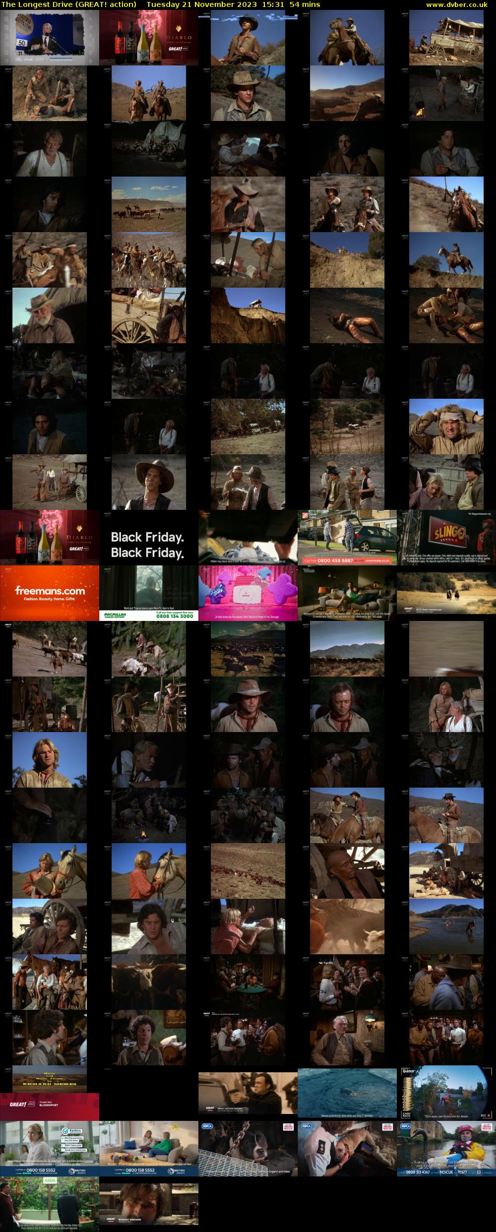The Longest Drive (GREAT! action) Tuesday 21 November 2023 15:31 - 16:25