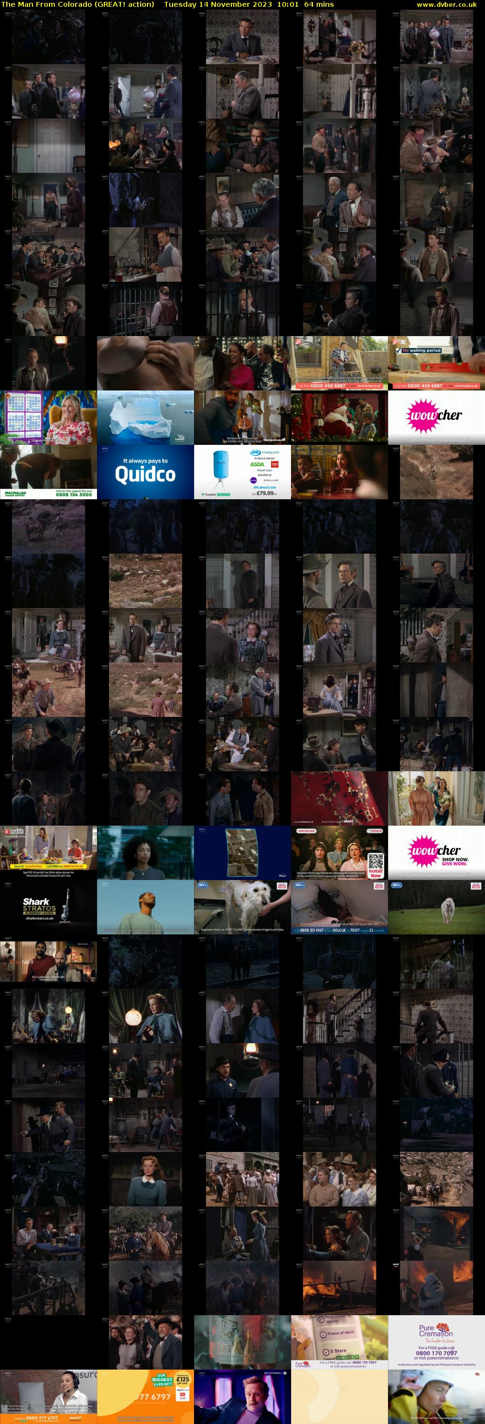 The Man From Colorado (GREAT! action) Tuesday 14 November 2023 10:01 - 11:05