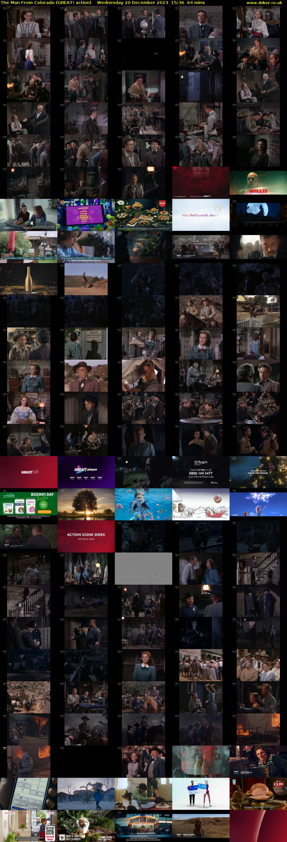 The Man From Colorado (GREAT! action) Wednesday 20 December 2023 15:36 - 16:40