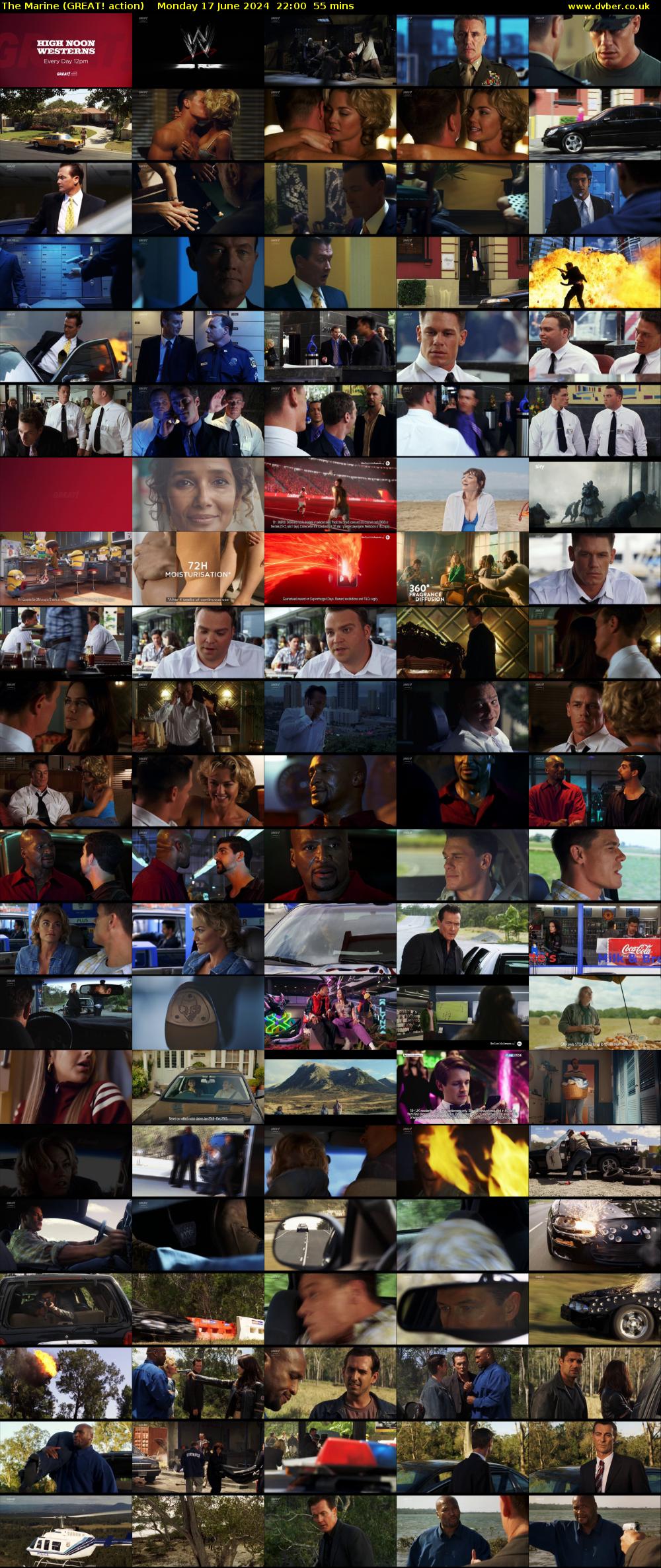 The Marine (GREAT! action) Monday 17 June 2024 22:00 - 22:55