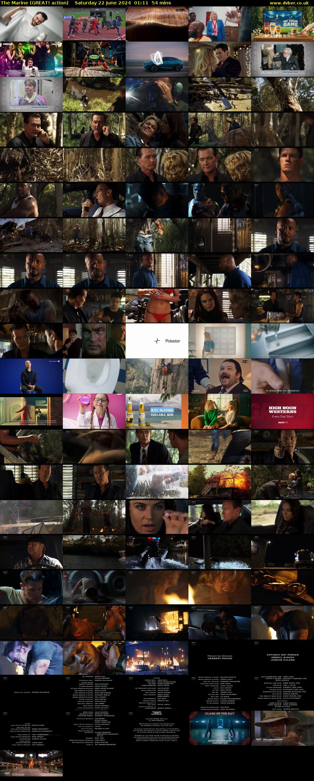 The Marine (GREAT! action) Saturday 22 June 2024 01:11 - 02:05