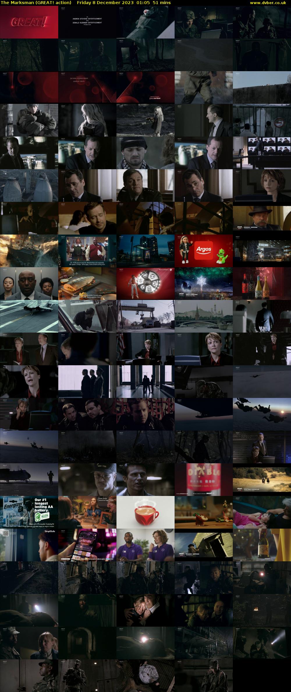 The Marksman (GREAT! action) Friday 8 December 2023 01:05 - 01:56