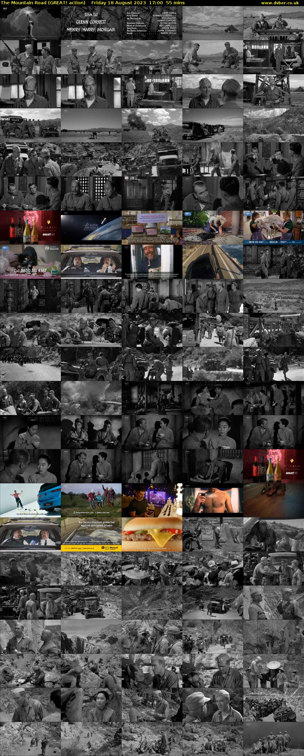 The Mountain Road (GREAT! action) Friday 18 August 2023 17:00 - 17:55