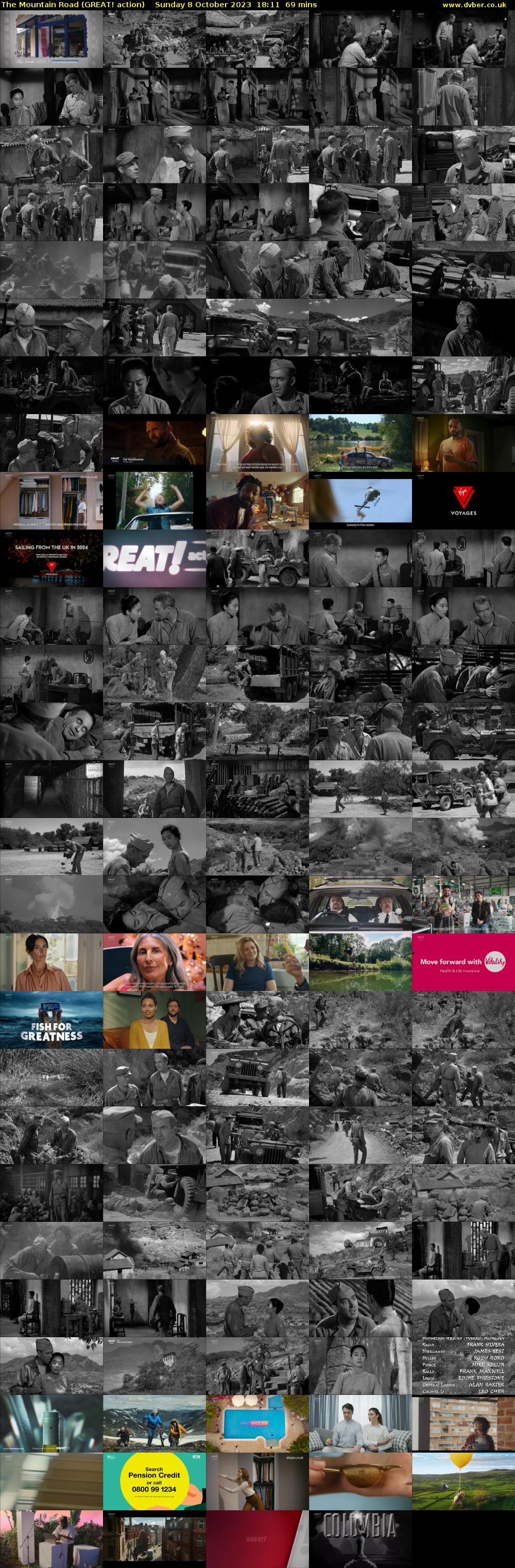 The Mountain Road (GREAT! action) Sunday 8 October 2023 18:11 - 19:20