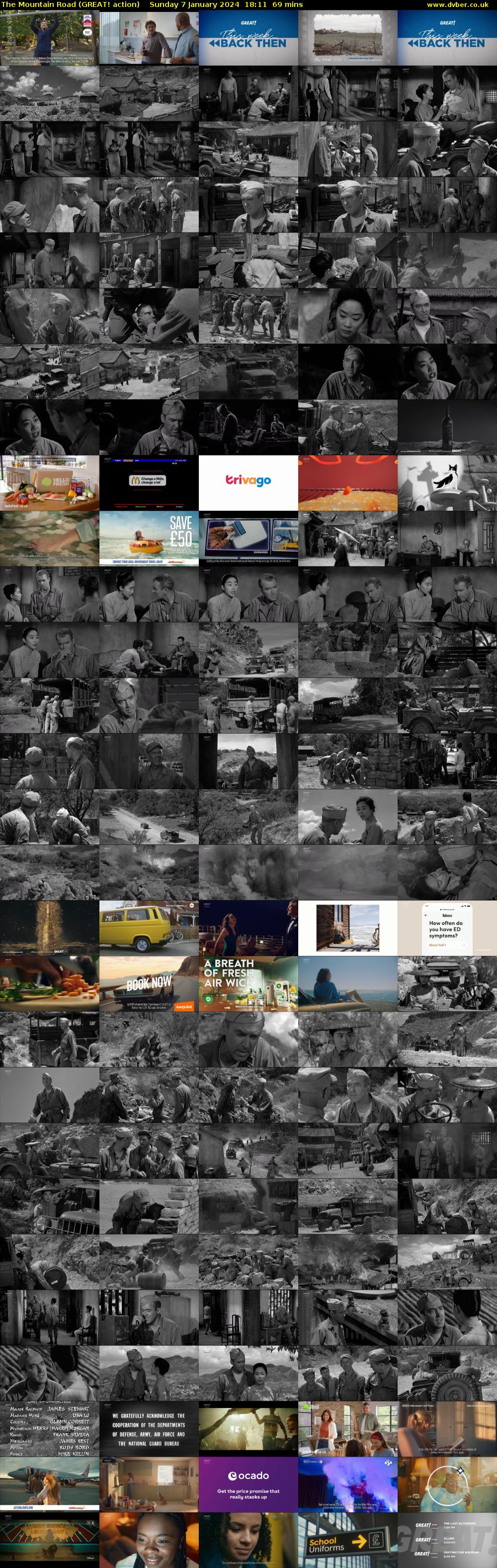 The Mountain Road (GREAT! action) Sunday 7 January 2024 18:11 - 19:20