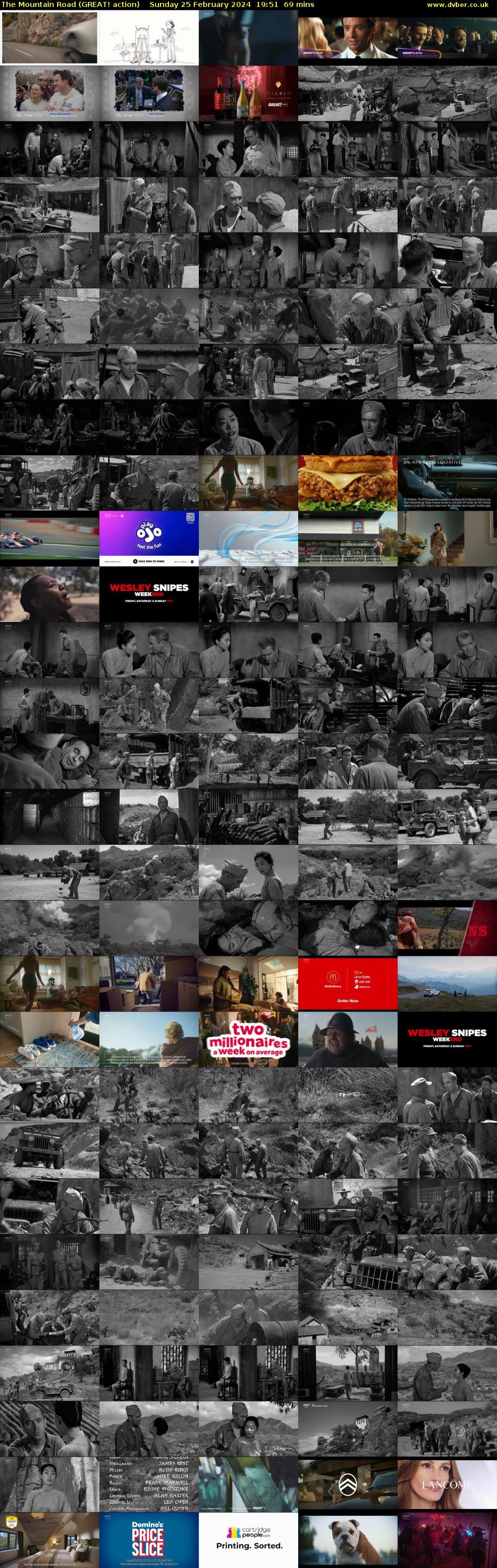 The Mountain Road (GREAT! action) Sunday 25 February 2024 19:51 - 21:00