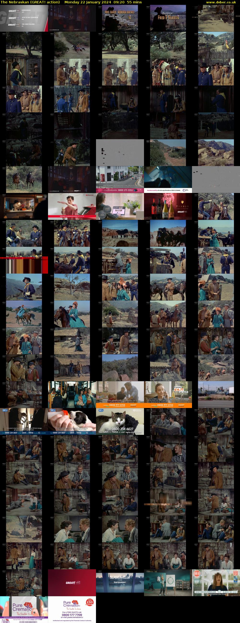 The Nebraskan (GREAT! action) Monday 22 January 2024 09:20 - 10:15