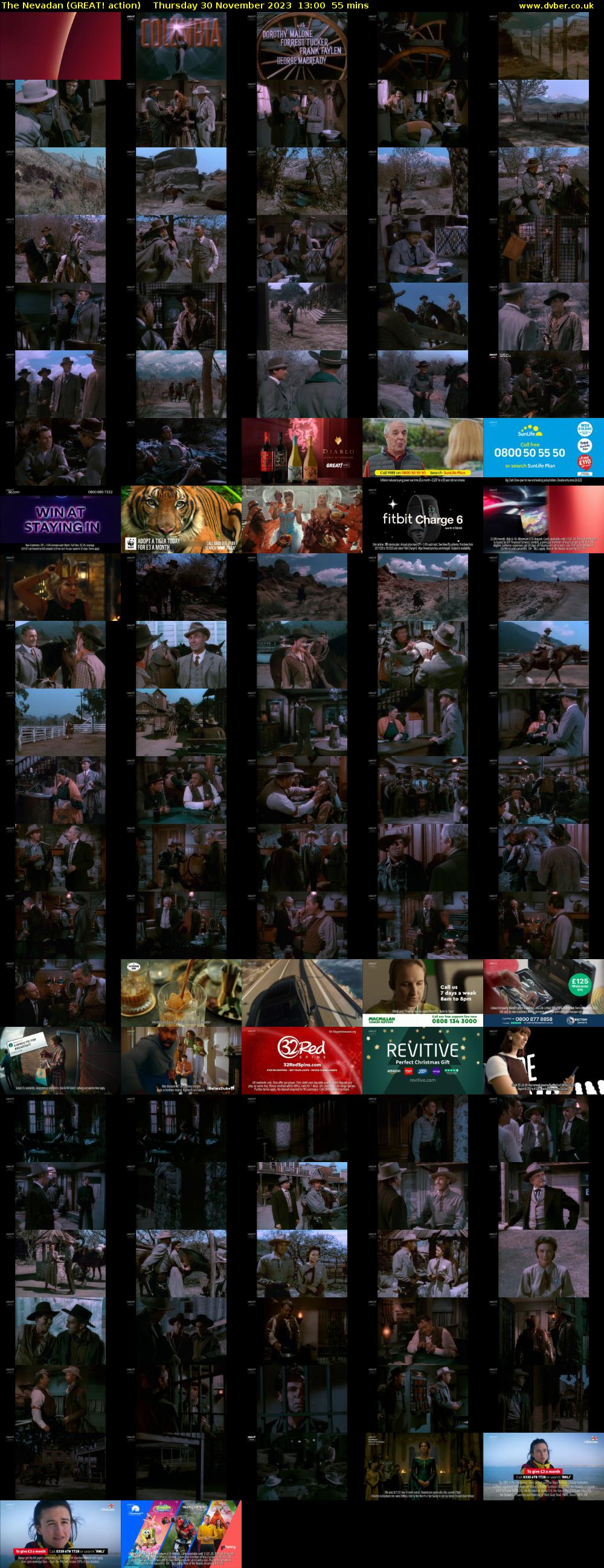 The Nevadan (GREAT! action) Thursday 30 November 2023 13:00 - 13:55