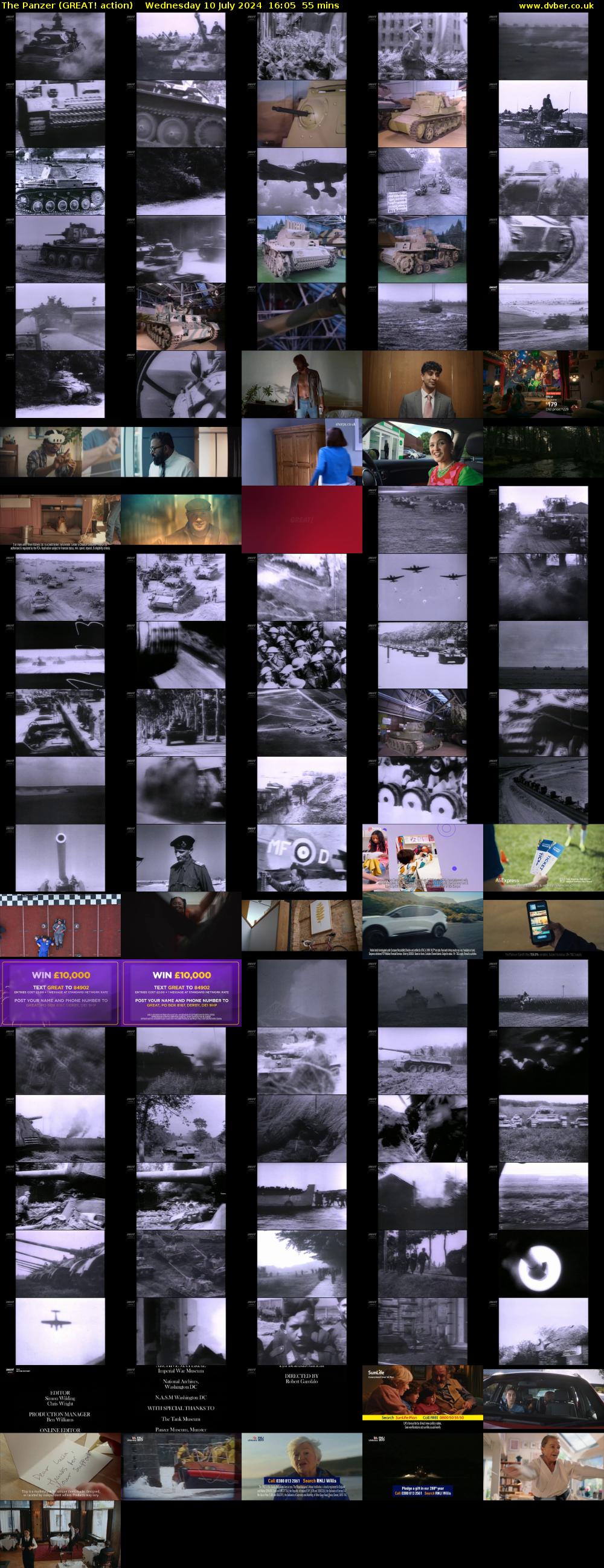 The Panzer (GREAT! action) Wednesday 10 July 2024 16:05 - 17:00