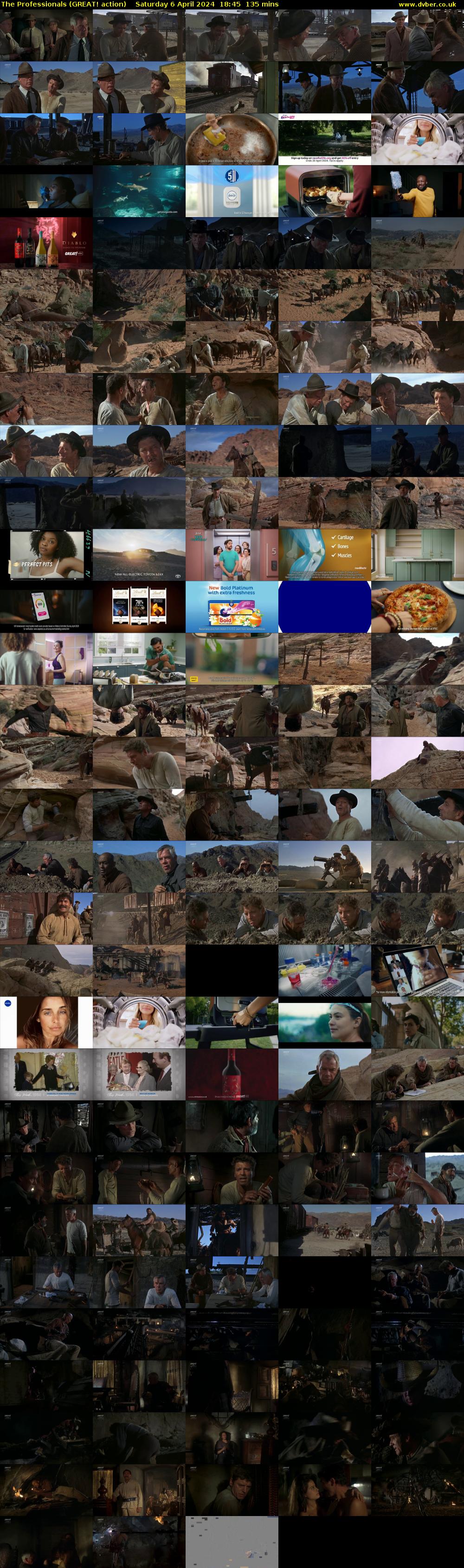 The Professionals (GREAT! action) Saturday 6 April 2024 18:45 - 21:00
