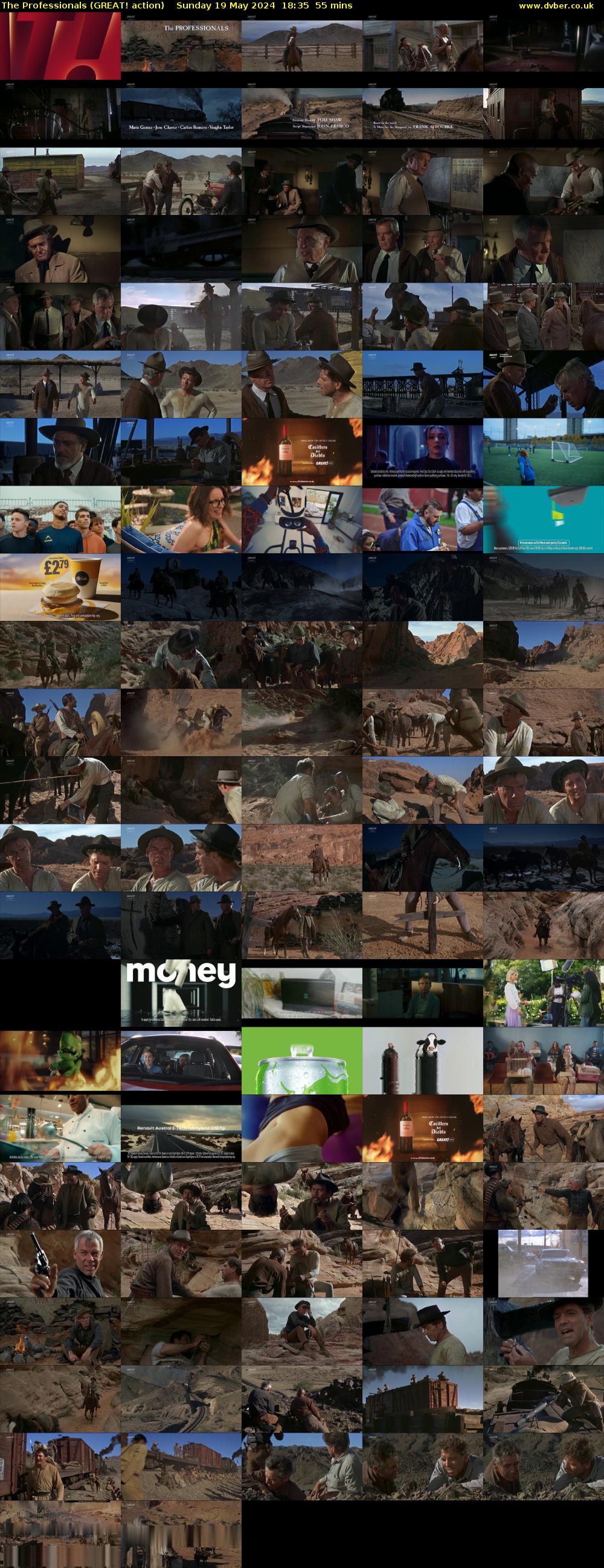 The Professionals (GREAT! action) Sunday 19 May 2024 18:35 - 19:30