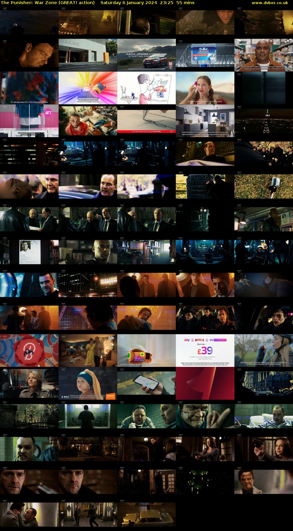 The Punisher: War Zone (GREAT! action) Saturday 6 January 2024 23:25 - 00:20