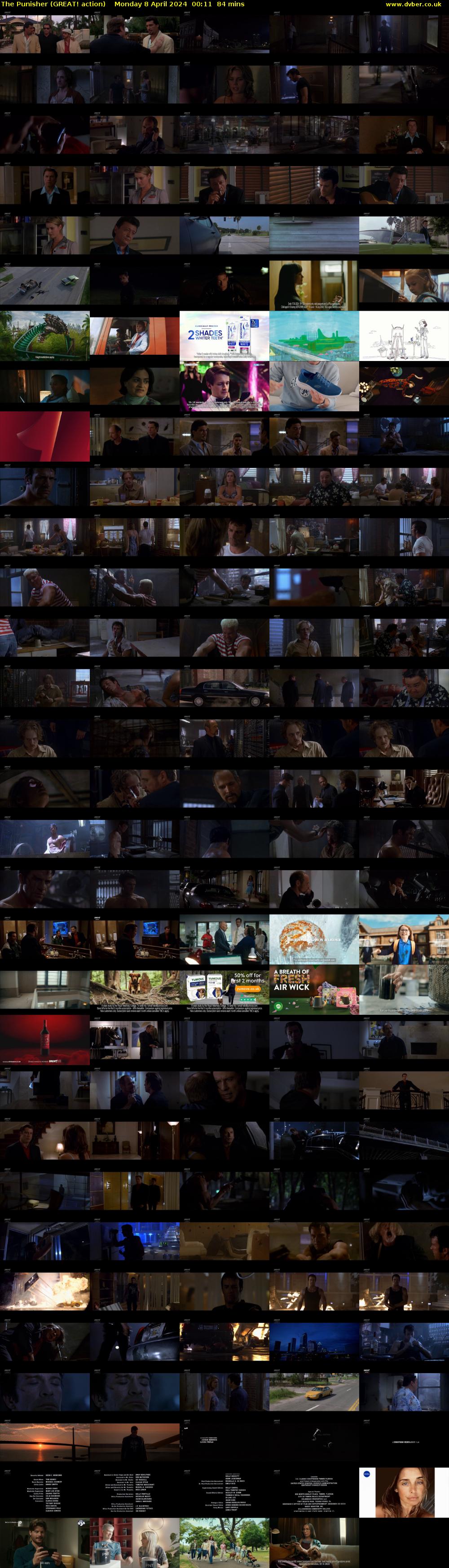 The Punisher (GREAT! action) Monday 8 April 2024 00:11 - 01:35