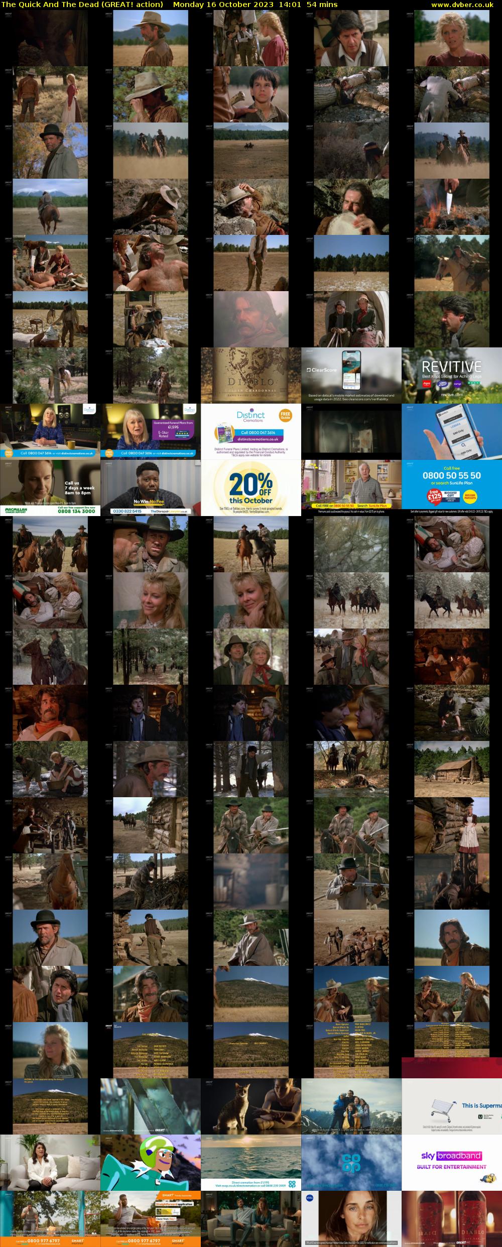 The Quick And The Dead (GREAT! action) Monday 16 October 2023 14:01 - 14:55