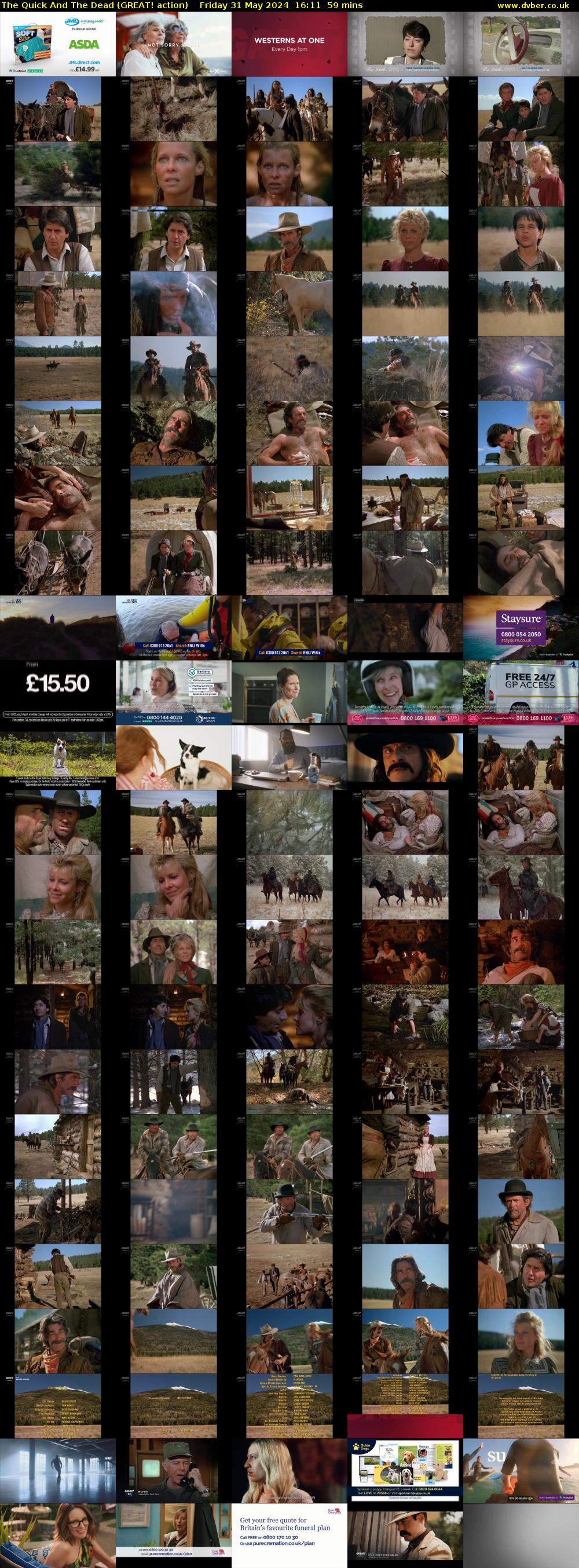 The Quick And The Dead (GREAT! action) Friday 31 May 2024 16:11 - 17:10
