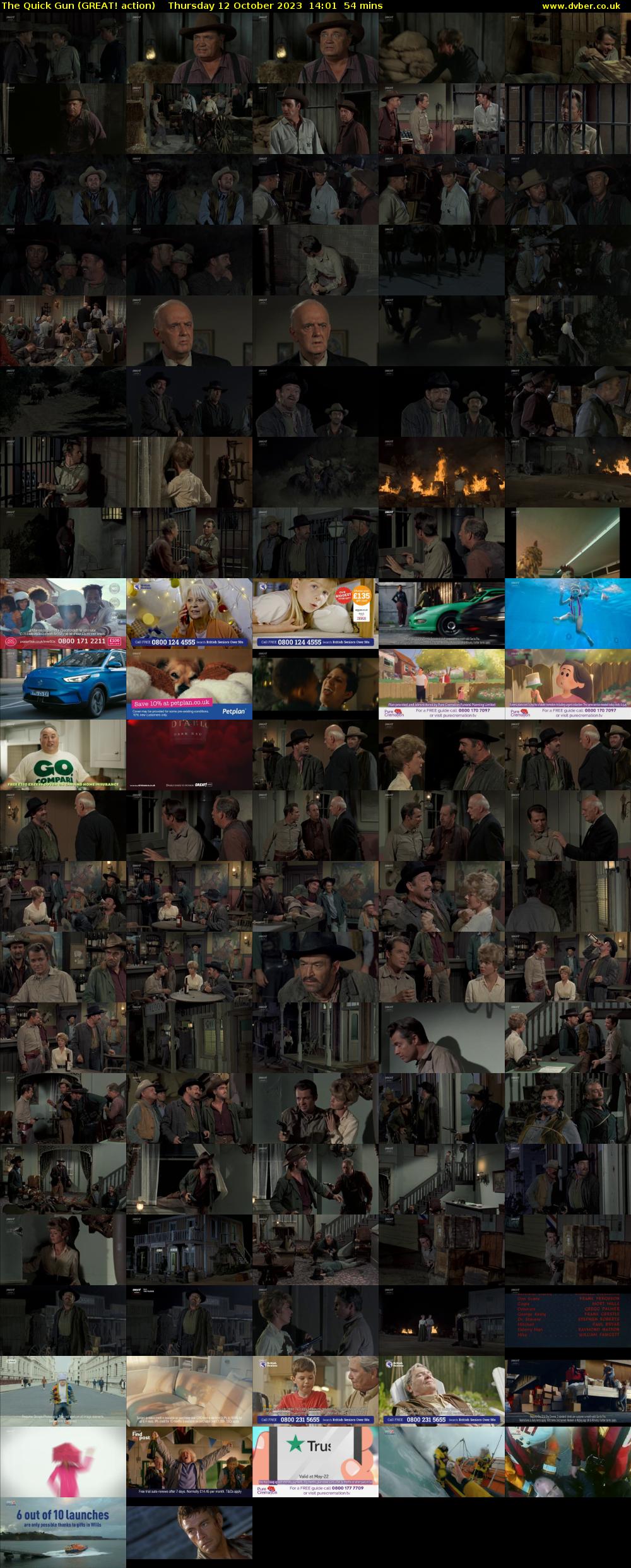 The Quick Gun (GREAT! action) Thursday 12 October 2023 14:01 - 14:55