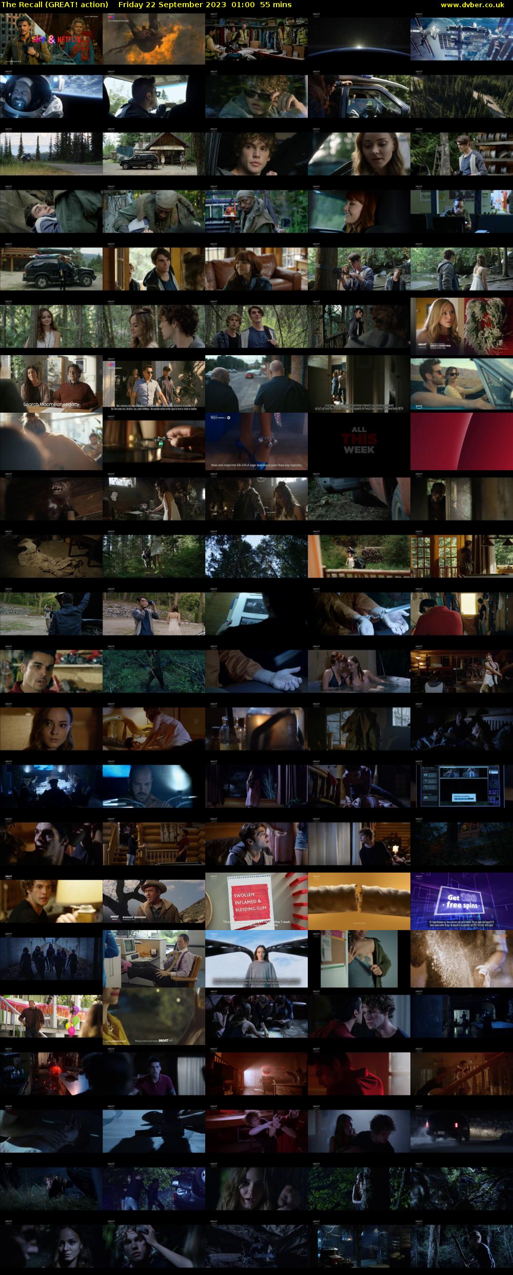 The Recall (GREAT! action) Friday 22 September 2023 01:00 - 01:55