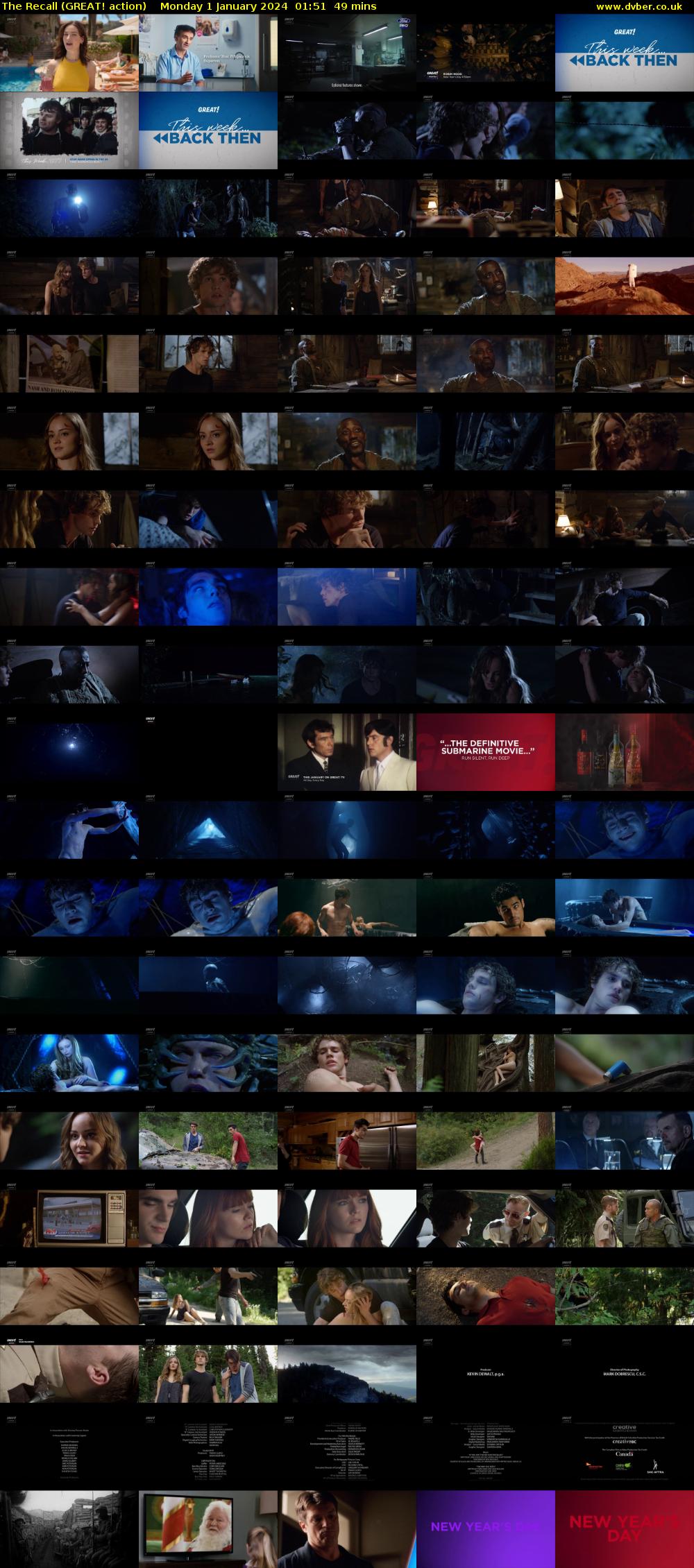The Recall (GREAT! action) Monday 1 January 2024 01:51 - 02:40