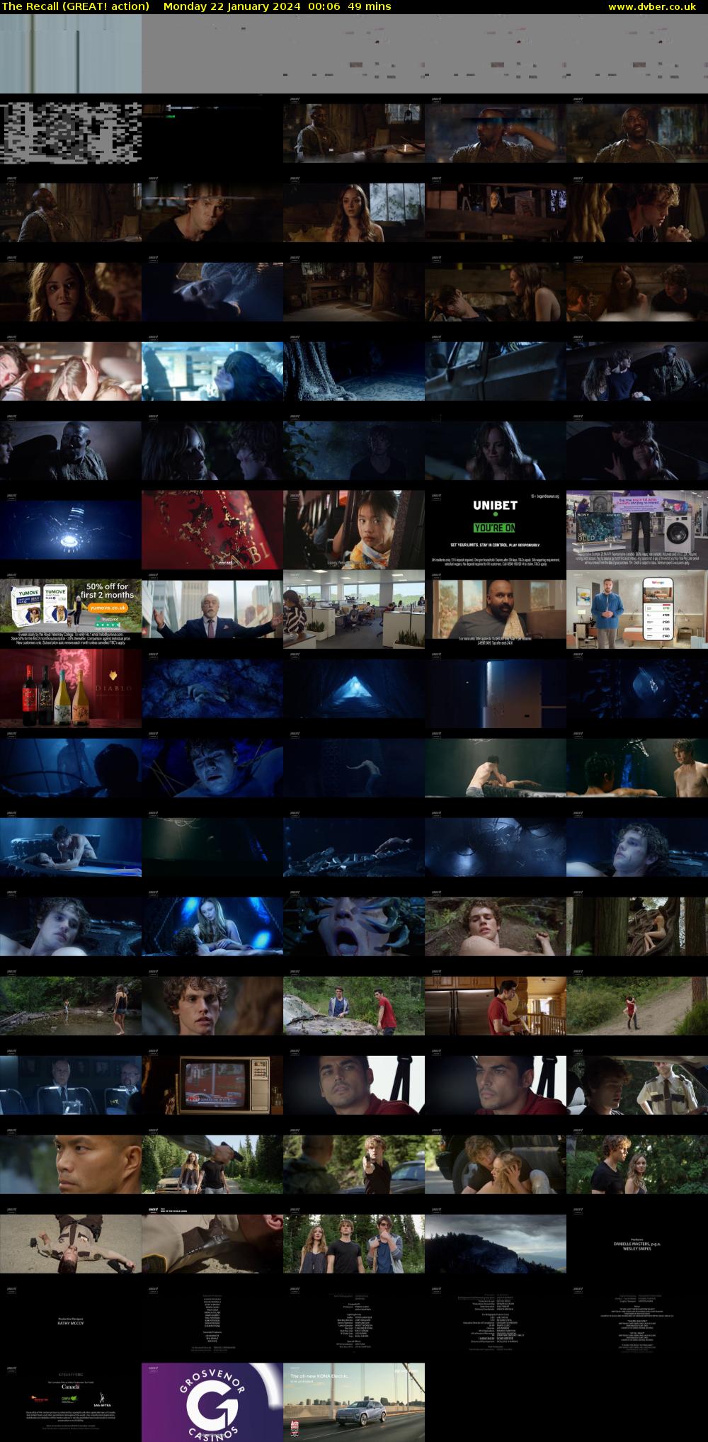 The Recall (GREAT! action) Monday 22 January 2024 00:06 - 00:55