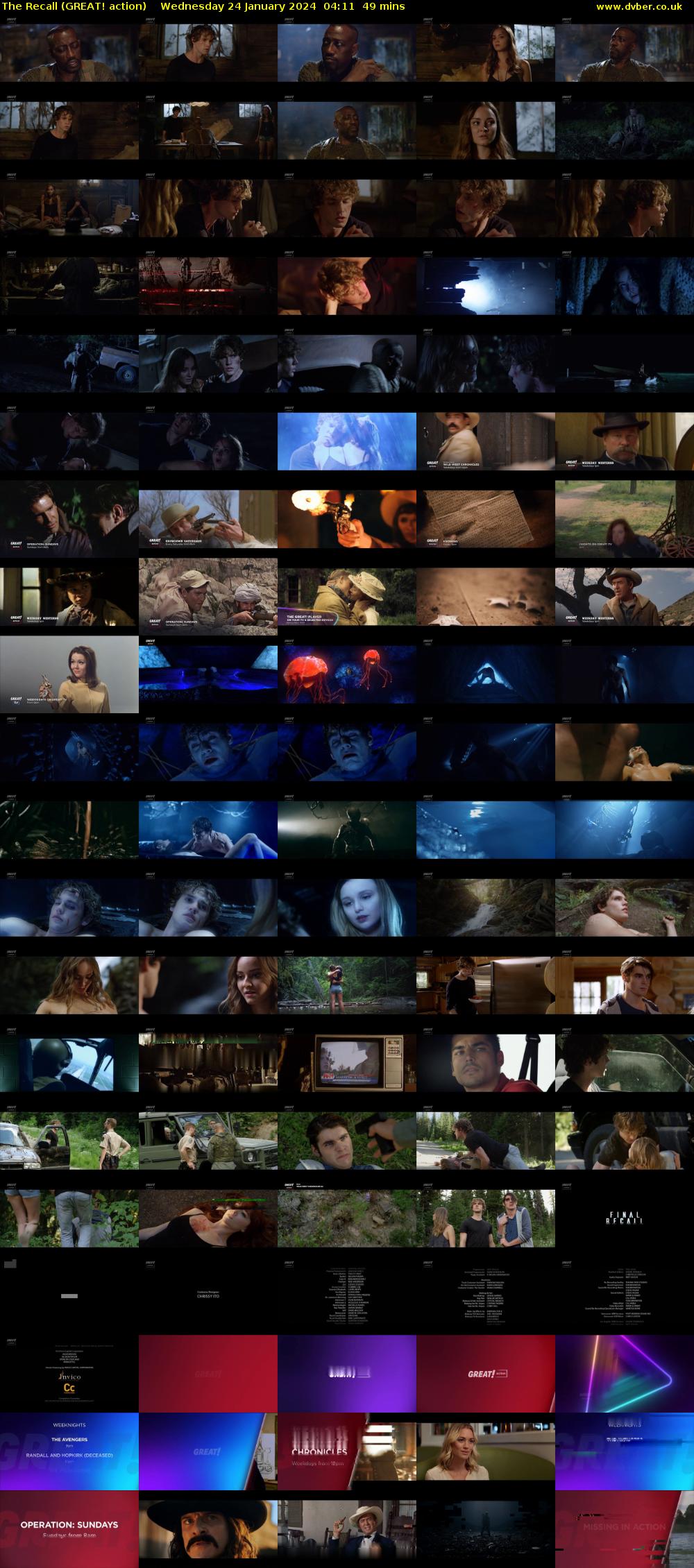 The Recall (GREAT! action) Wednesday 24 January 2024 04:11 - 05:00