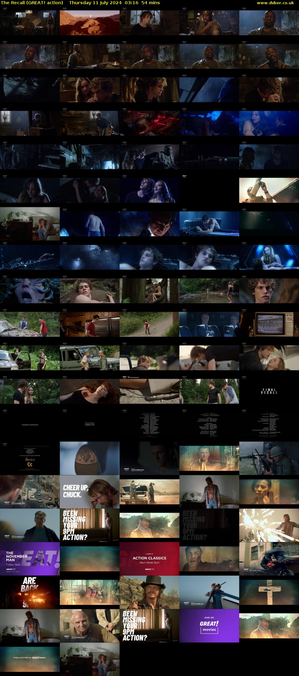 The Recall (GREAT! action) Thursday 11 July 2024 03:16 - 04:10