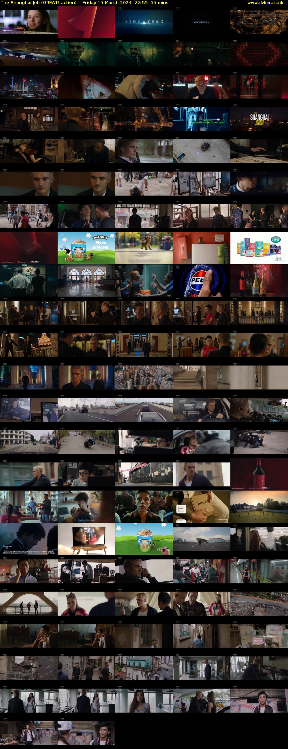 The Shanghai Job (GREAT! action) Friday 15 March 2024 22:55 - 23:50