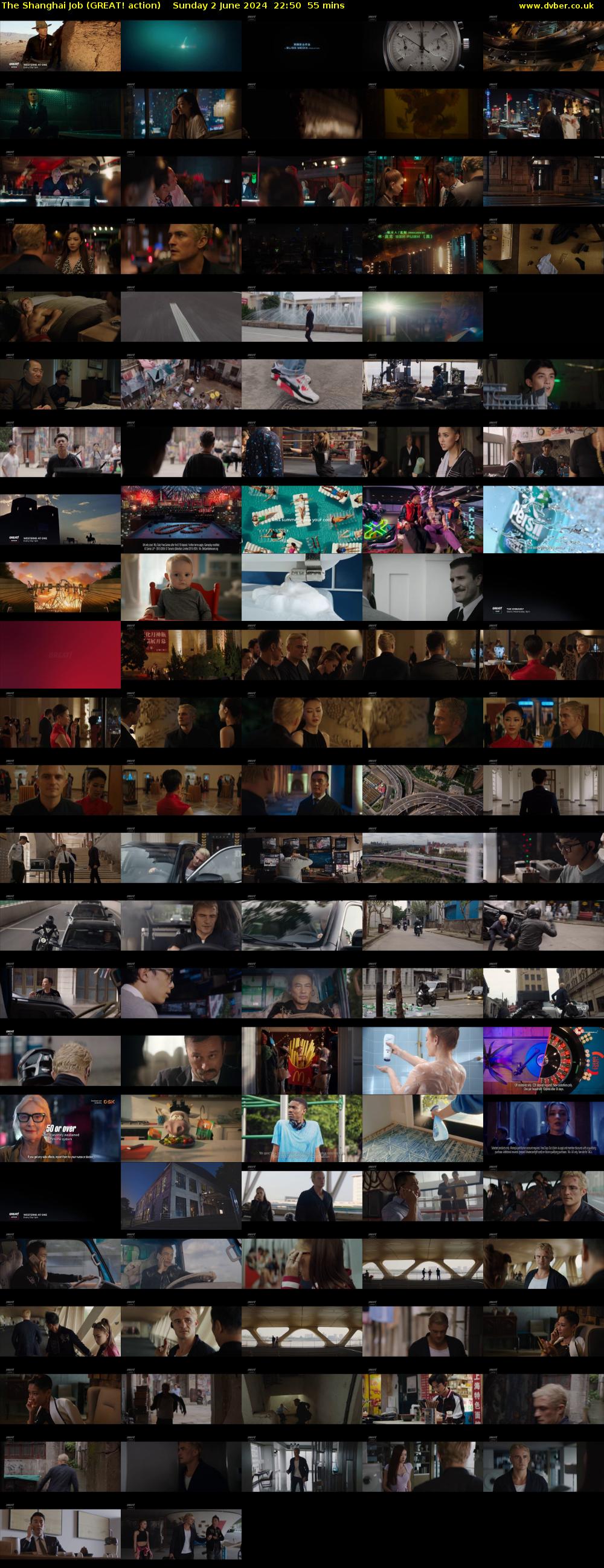 The Shanghai Job (GREAT! action) Sunday 2 June 2024 22:50 - 23:45