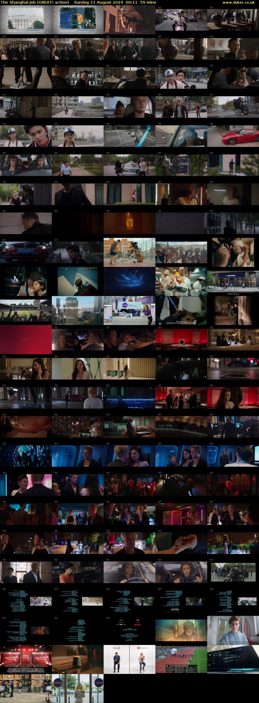The Shanghai Job (GREAT! action) Sunday 11 August 2024 00:11 - 01:10