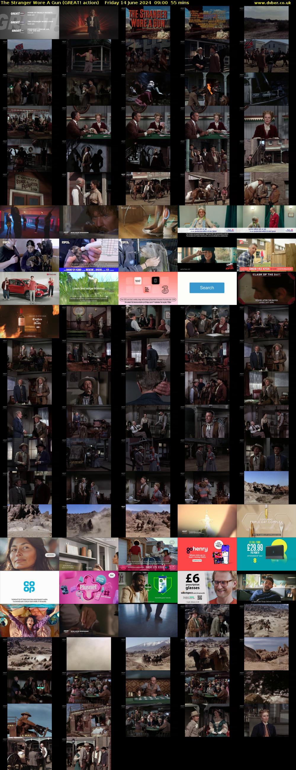 The Stranger Wore A Gun (GREAT! action) Friday 14 June 2024 09:00 - 09:55