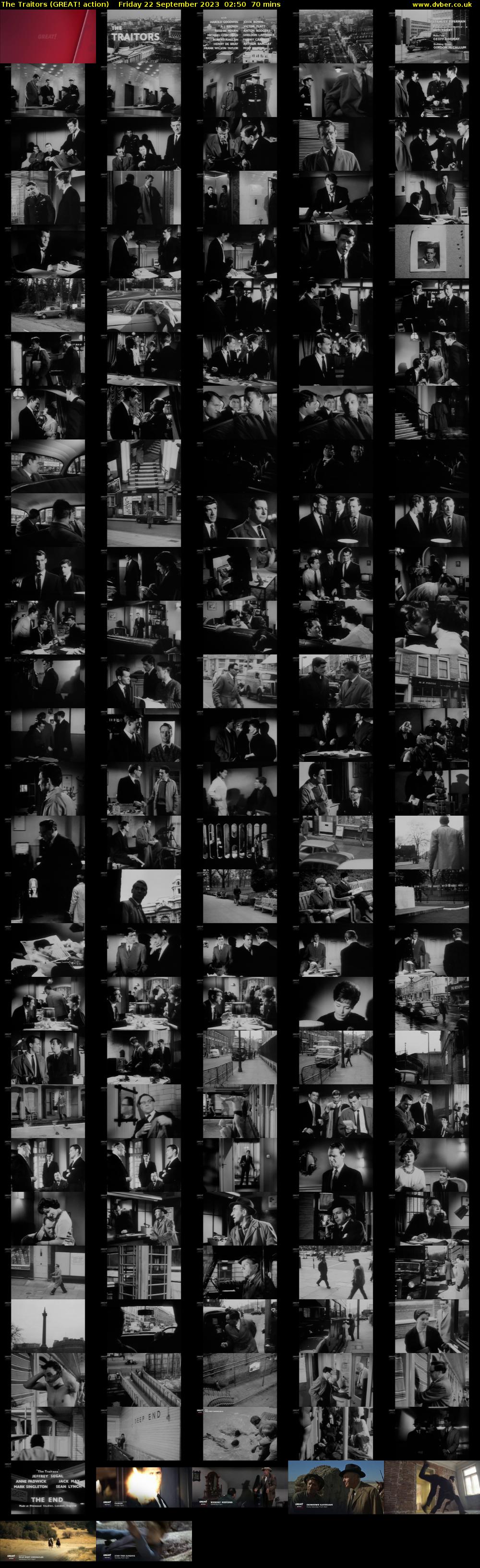 The Traitors (GREAT! action) Friday 22 September 2023 02:50 - 04:00