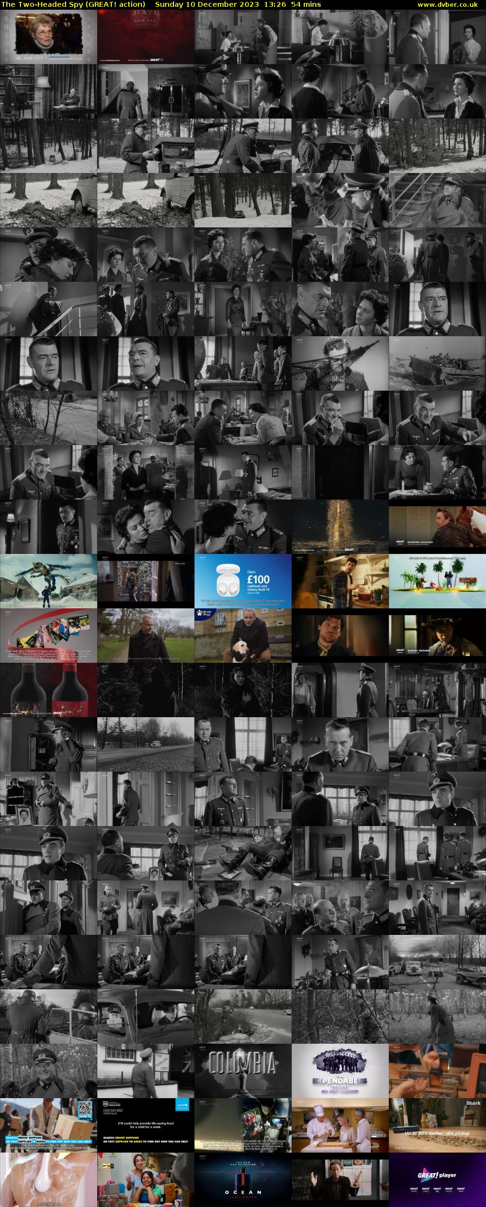 The Two-Headed Spy (GREAT! action) Sunday 10 December 2023 13:26 - 14:20