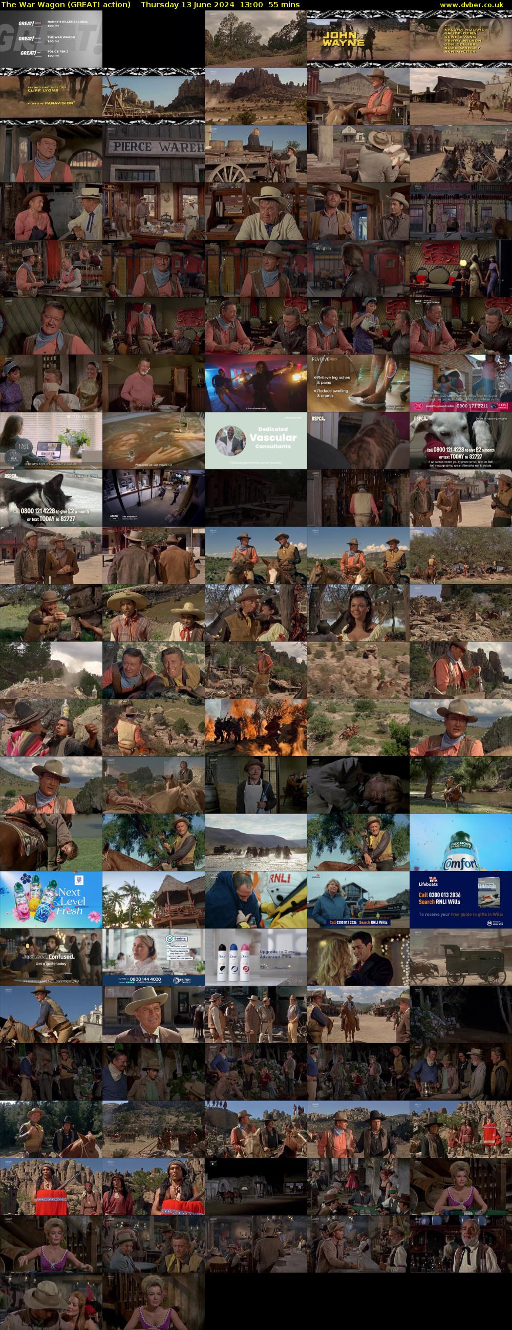 The War Wagon (GREAT! action) Thursday 13 June 2024 13:00 - 13:55