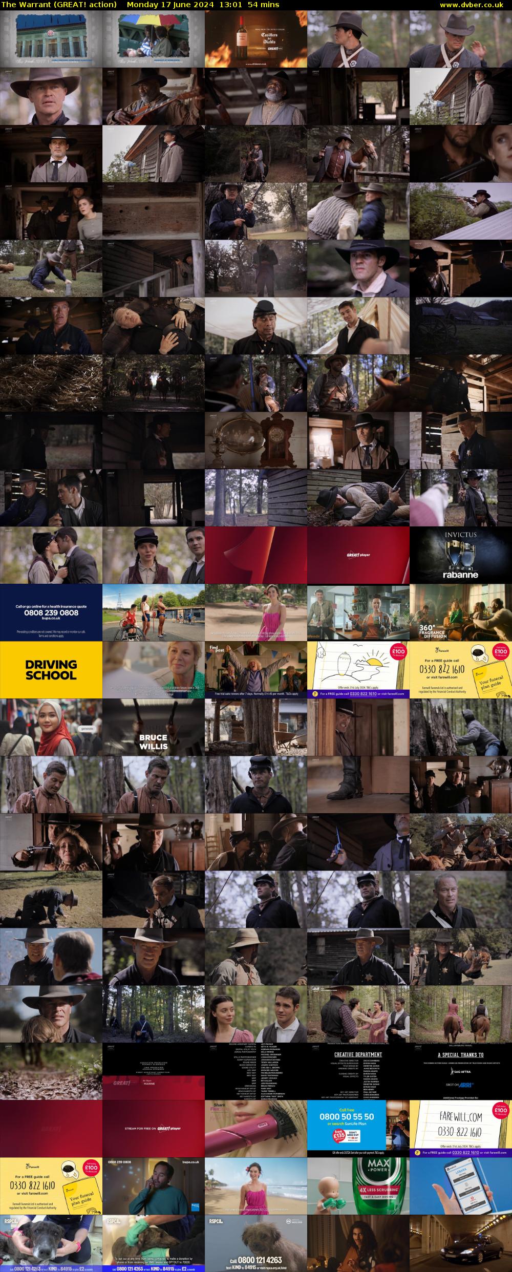 The Warrant (GREAT! action) Monday 17 June 2024 13:01 - 13:55