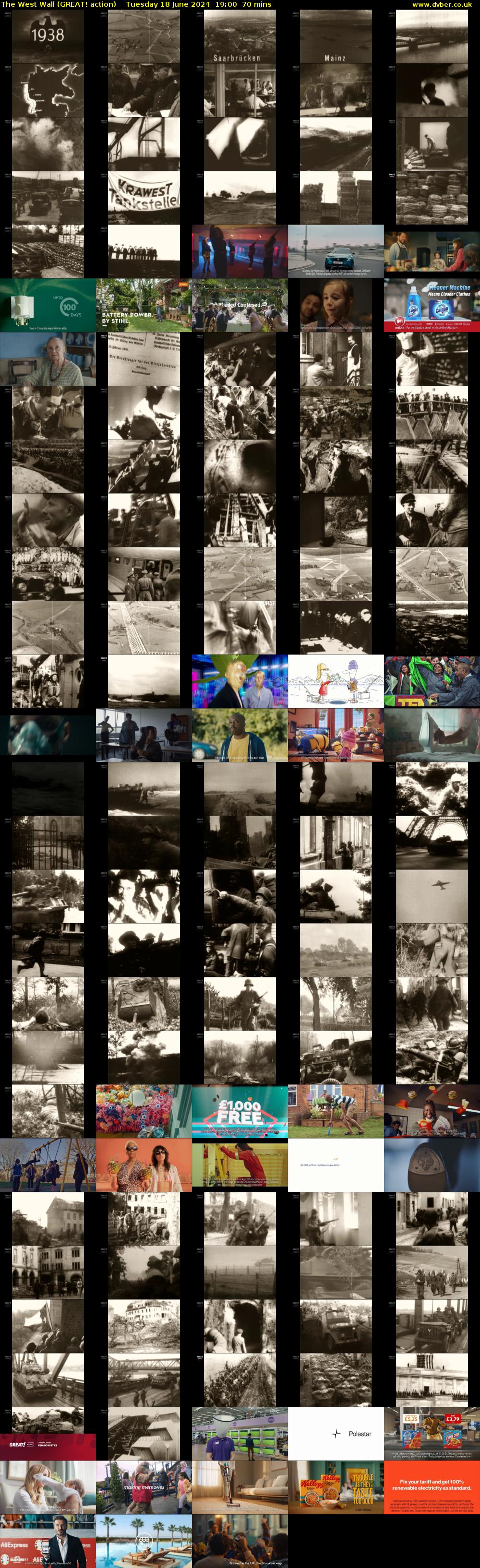 The West Wall (GREAT! action) Tuesday 18 June 2024 19:00 - 20:10