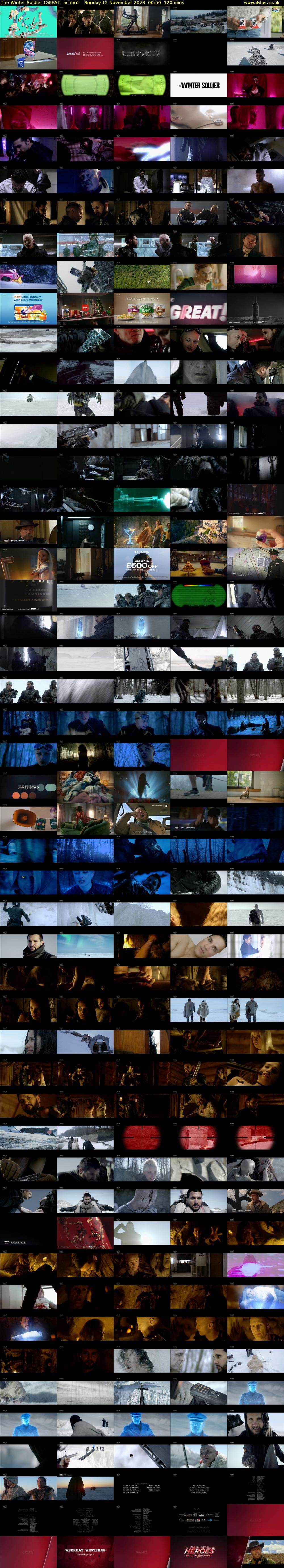 The Winter Soldier (GREAT! action) Sunday 12 November 2023 00:50 - 02:50