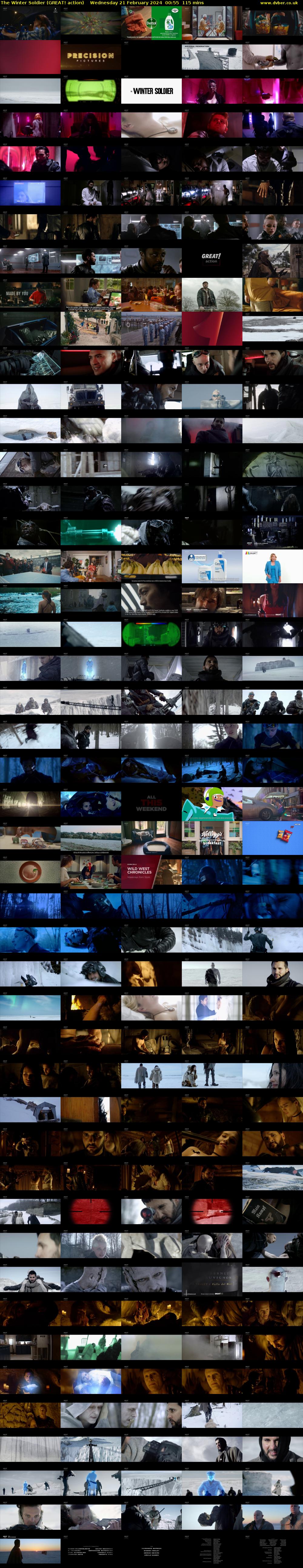 The Winter Soldier (GREAT! action) Wednesday 21 February 2024 00:55 - 02:50