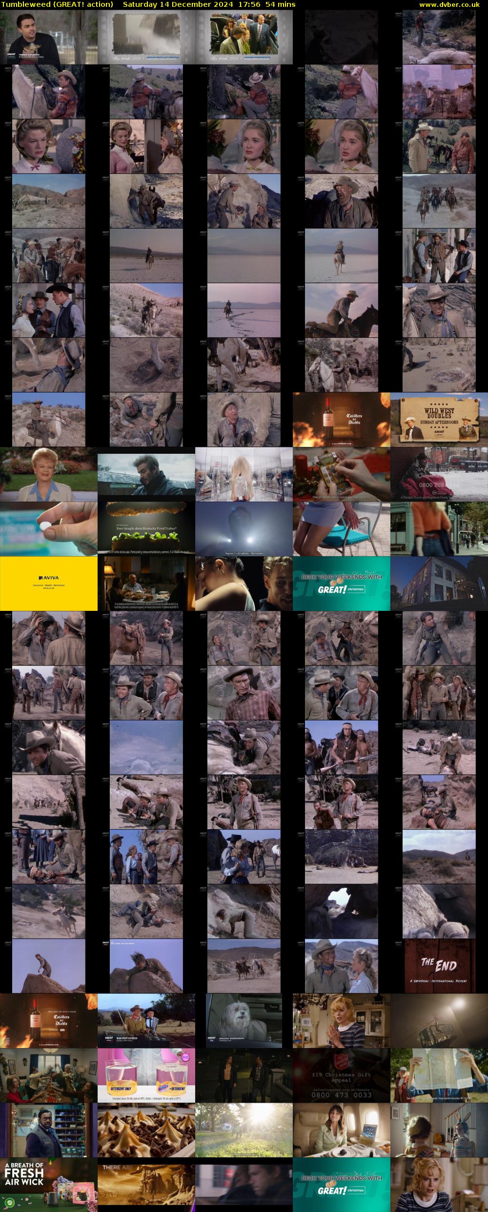 Tumbleweed (GREAT! action) Saturday 14 December 2024 17:56 - 18:50