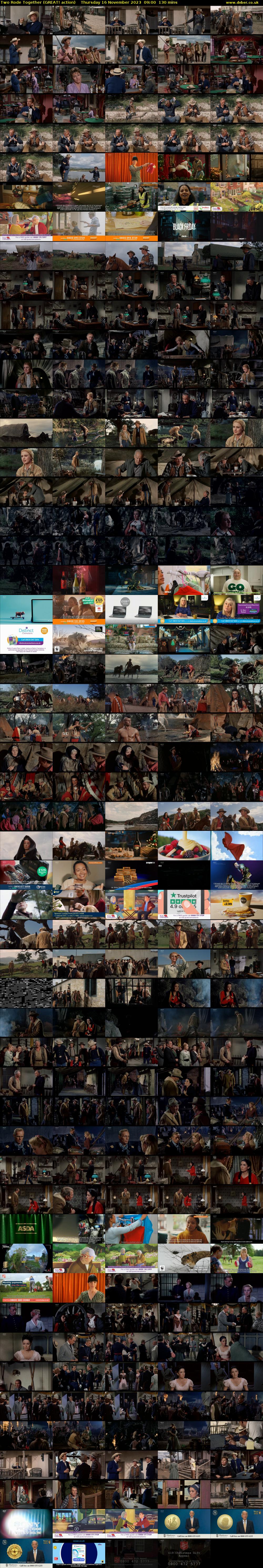 Two Rode Together (GREAT! action) Thursday 16 November 2023 09:00 - 11:10