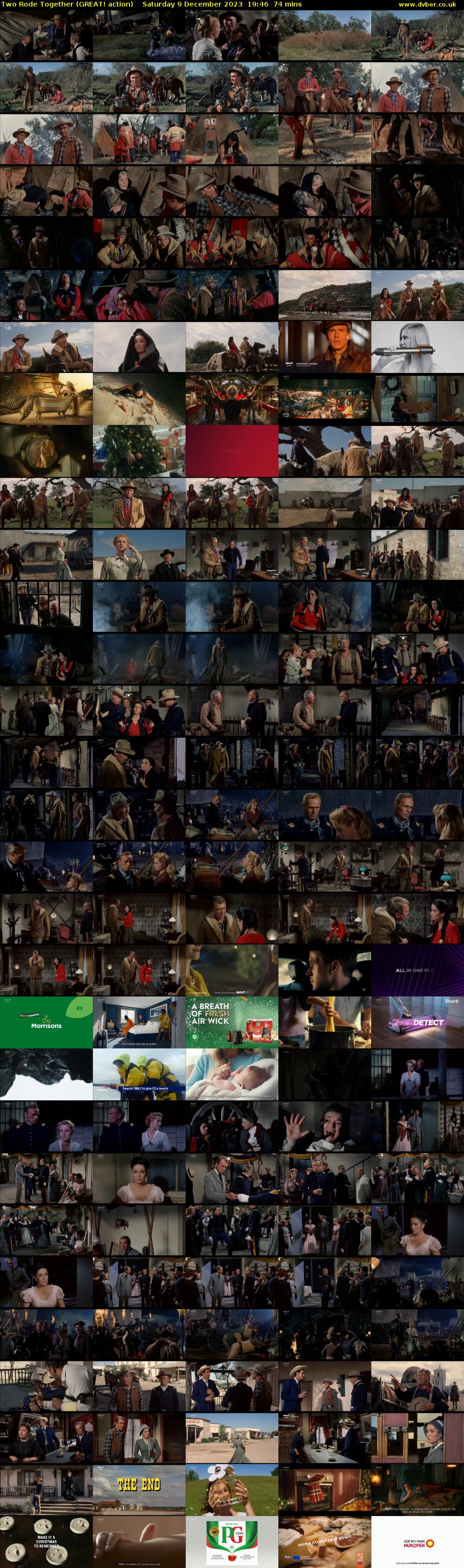 Two Rode Together (GREAT! action) Saturday 9 December 2023 19:46 - 21:00