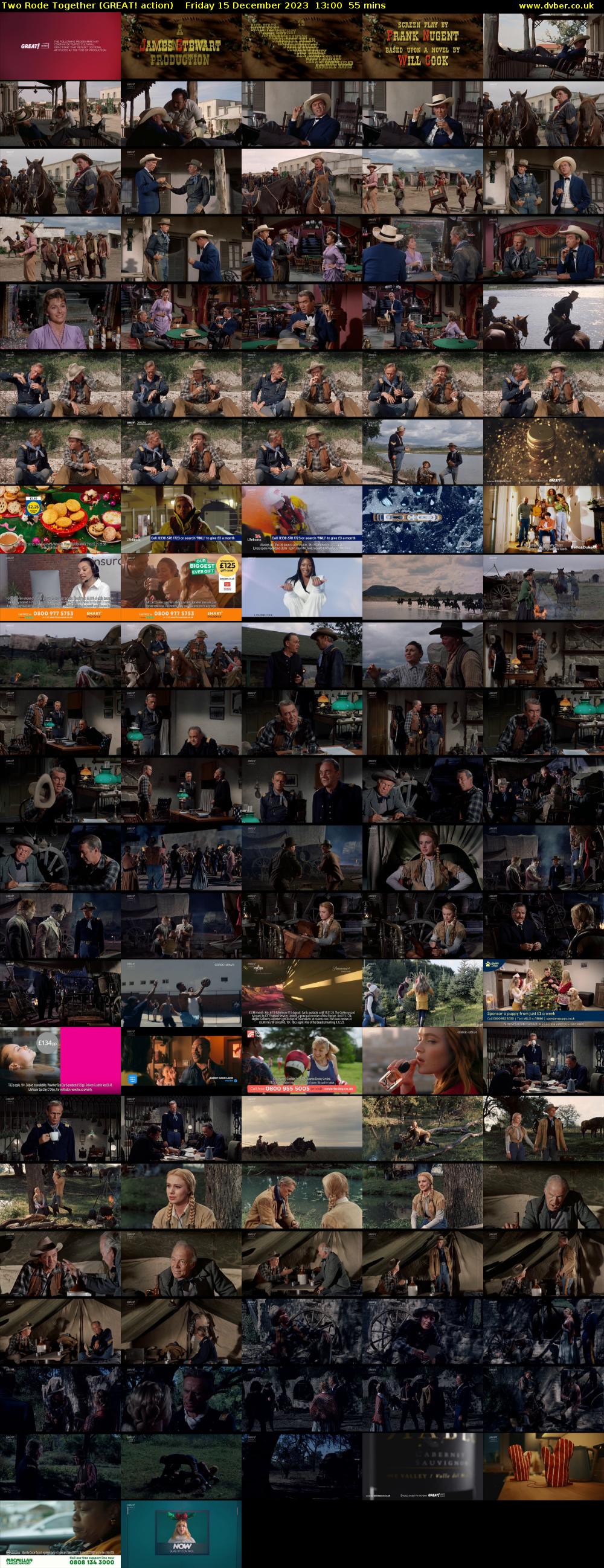 Two Rode Together (GREAT! action) Friday 15 December 2023 13:00 - 13:55