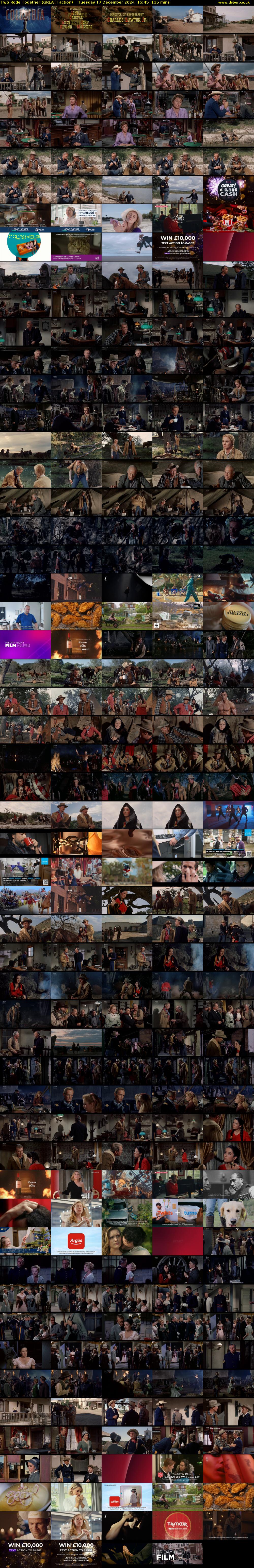 Two Rode Together (GREAT! action) Tuesday 17 December 2024 15:45 - 18:00