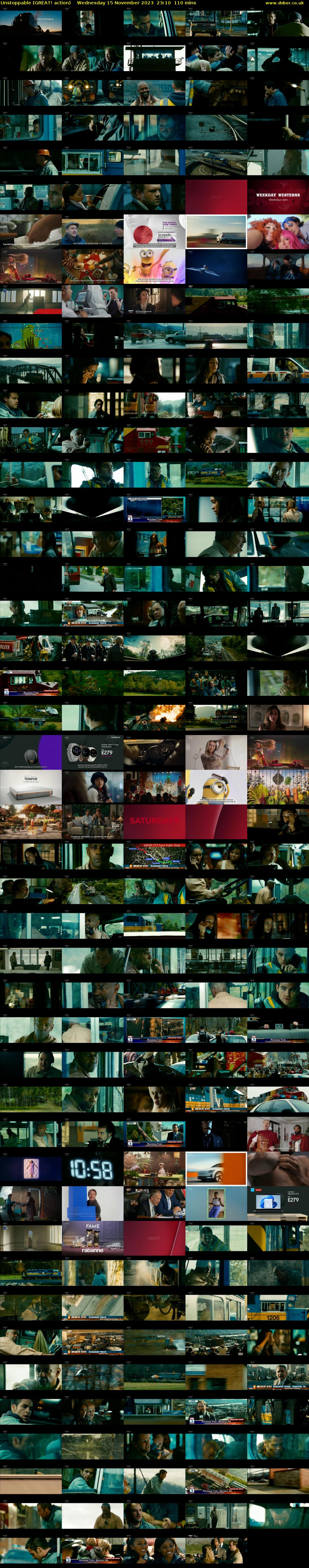 Unstoppable (GREAT! action) Wednesday 15 November 2023 23:10 - 01:00