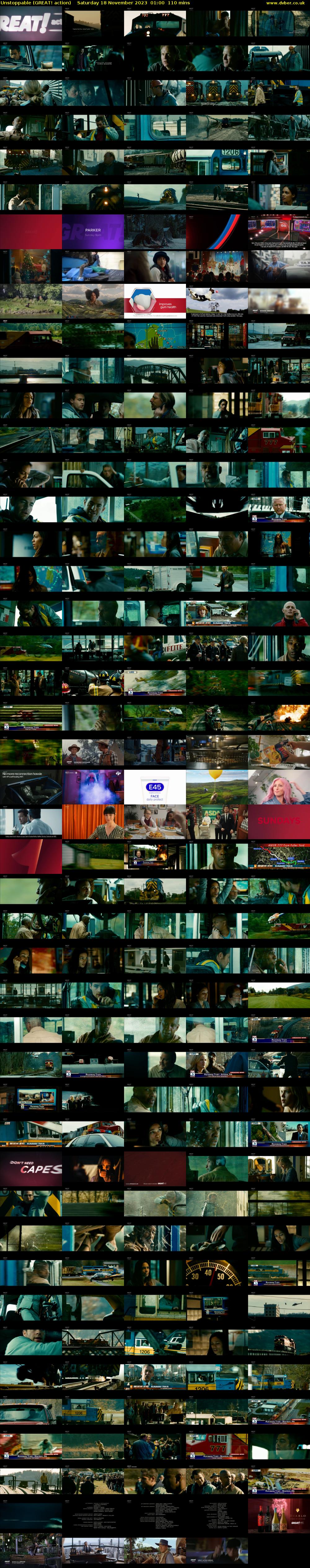 Unstoppable (GREAT! action) Saturday 18 November 2023 01:00 - 02:50