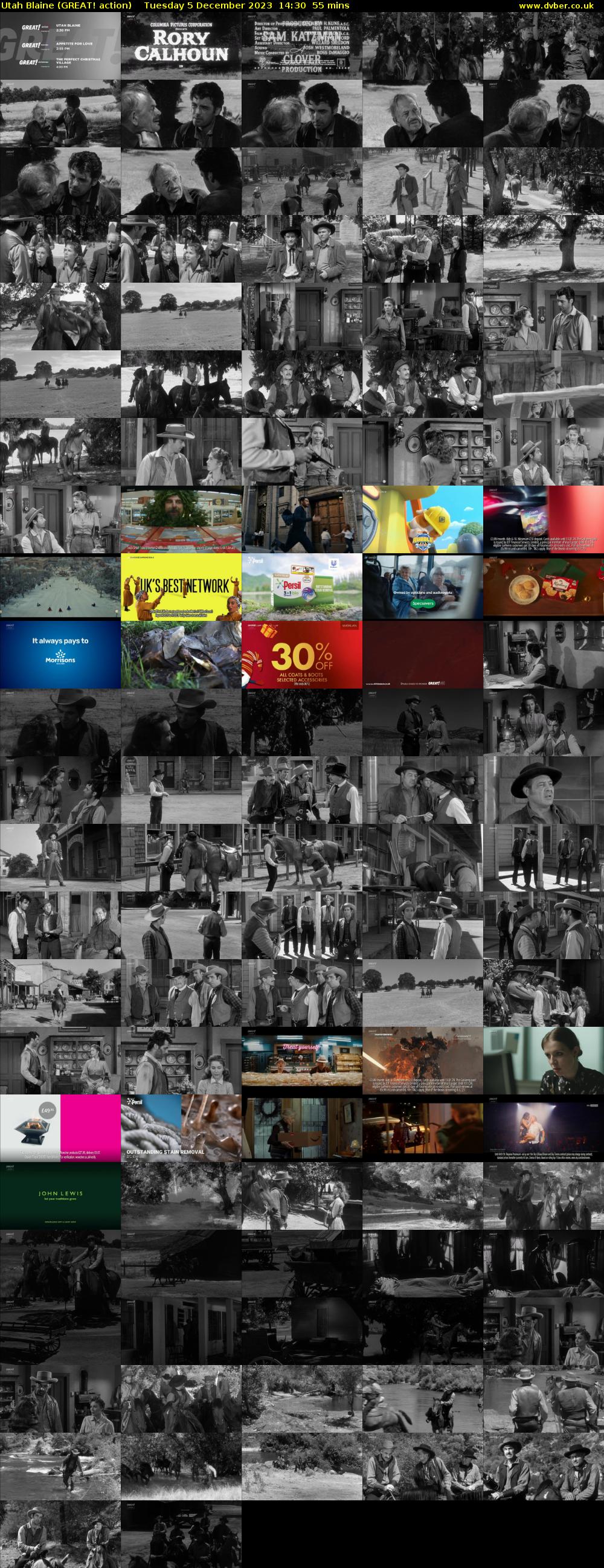 Utah Blaine (GREAT! action) Tuesday 5 December 2023 14:30 - 15:25