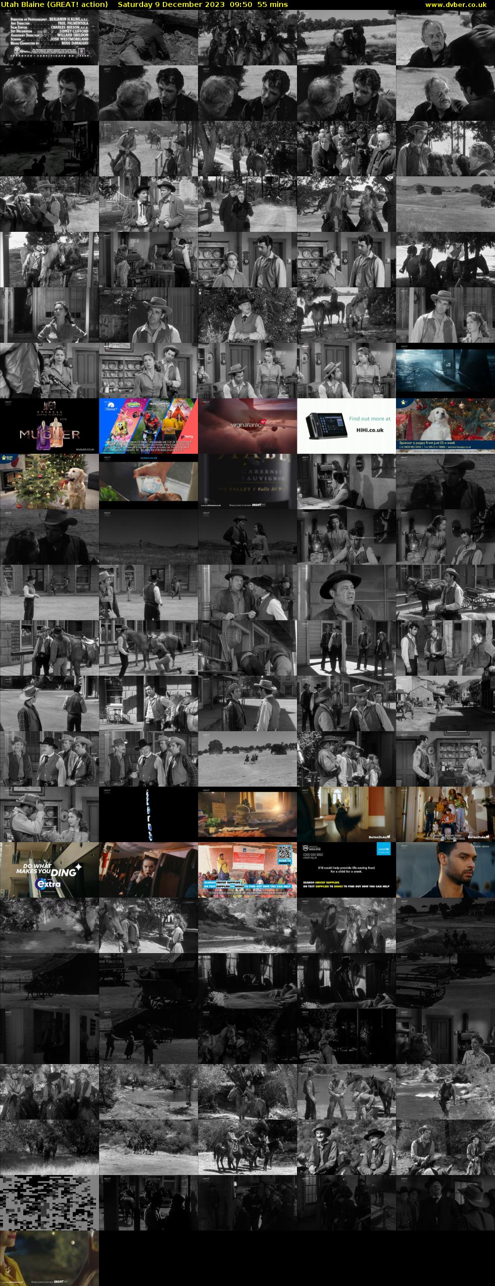 Utah Blaine (GREAT! action) Saturday 9 December 2023 09:50 - 10:45