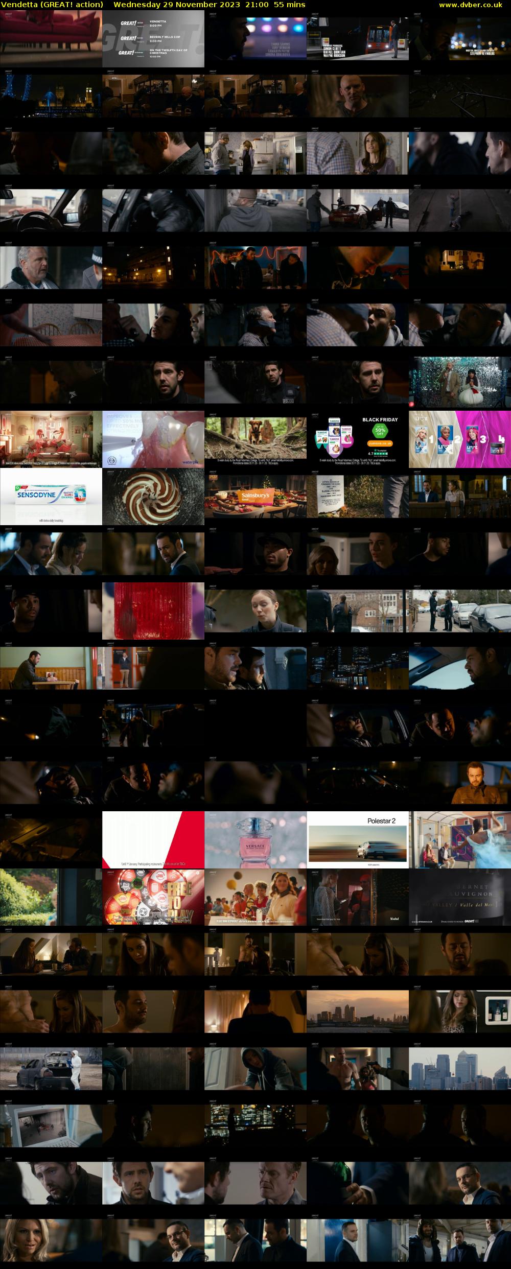 Vendetta (GREAT! action) Wednesday 29 November 2023 21:00 - 21:55
