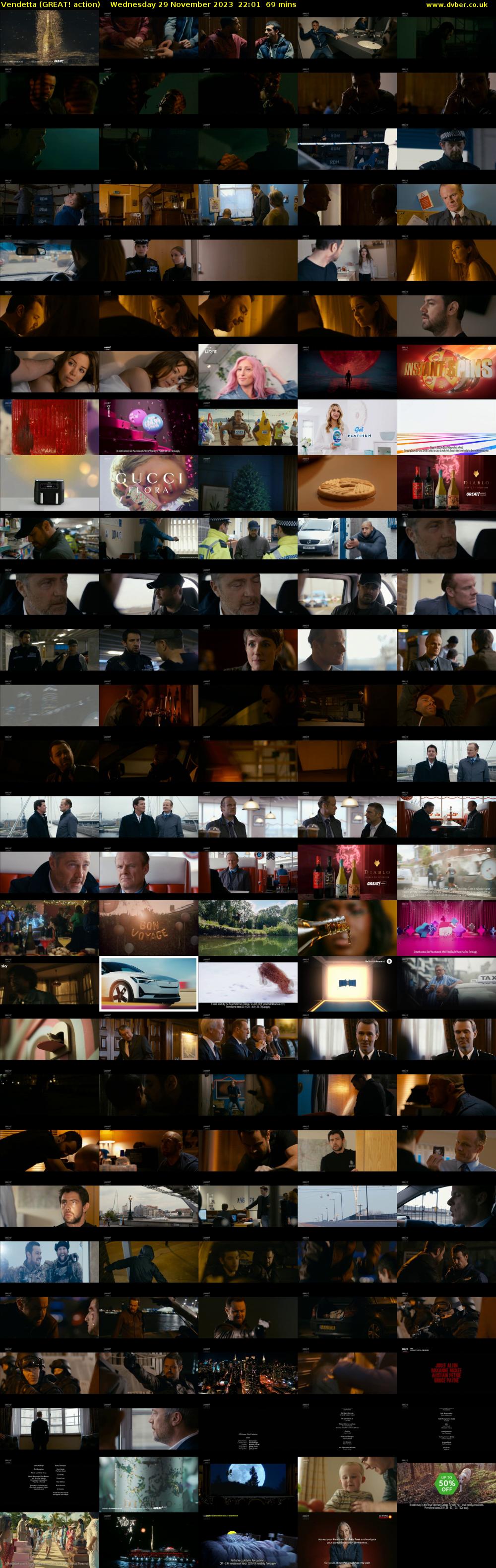 Vendetta (GREAT! action) Wednesday 29 November 2023 22:01 - 23:10